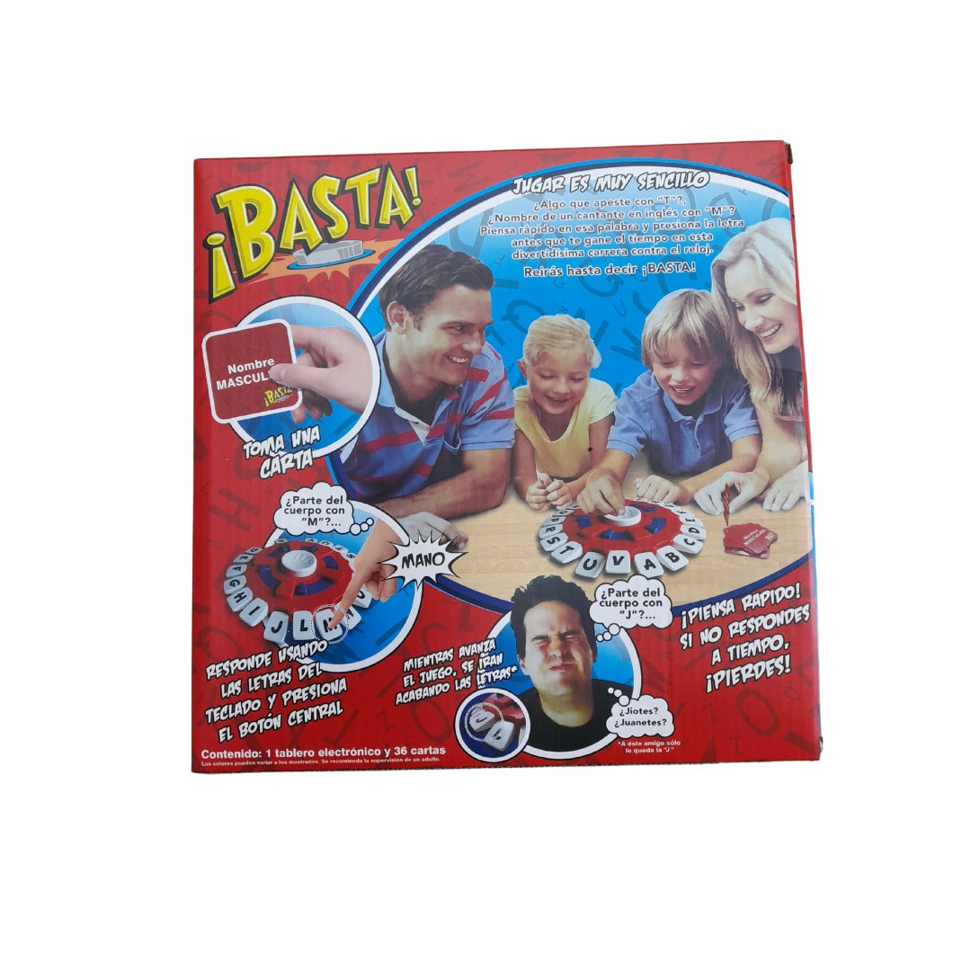JUEGO DE MESA BASTA