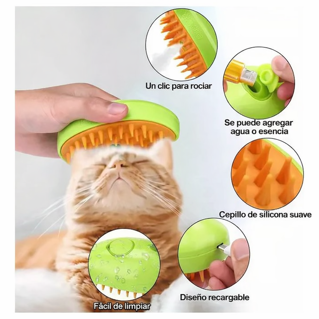 COMBO Cepillo vapor + removedor de pelos